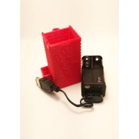 AA to USB Converter Red