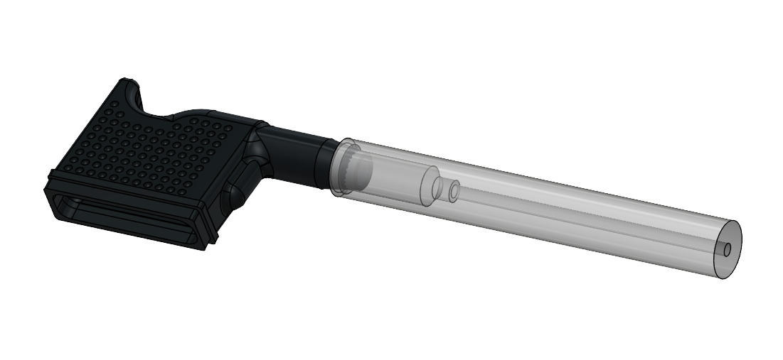 Chamber Chiller BETA-60 Short USB Black Rifle Chamber and Barrel Cooler 